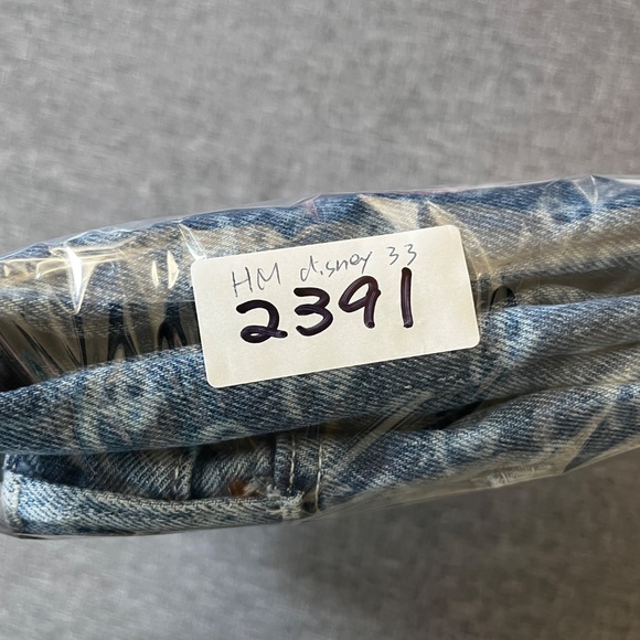 H&M Disney 100 Years Jeans - Men's Size 33*29 - Blue - Picture 9 of 9